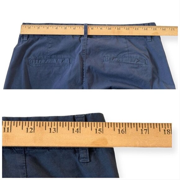 Nili Lotan Cropped Montauk Pants, Size 4, Marine Blue, New with tag - Picture 10 of 13